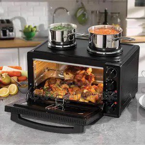 Microwave With Stove